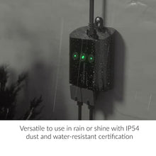 Load image into Gallery viewer, D-Link Wi-Fi Smart Outdoor Plug with 2 Outlets and 1 USB Port, No Hub Required, Works with Google Assistant (DSP-W320-US) , Black

