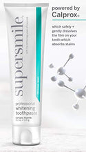 Load image into Gallery viewer, Supersmile Professional Teeth Whitening Toothpaste with Fluoride - Clinically Proven to Remove Stains &amp; Whiten Teeth Up to 6 Shades - Enamel Strengthening - No Sensitivity (Original Mint, 4.2 Oz)
