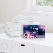 Load image into Gallery viewer, Downy Infusions Dryer Sheets Laundry Fabric Softener, Calm Scent, Lavender &amp; Vanilla Bean, 200 Count
