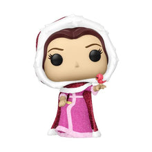 Load image into Gallery viewer, Funko Pop! Disney: Beauty and The Beast - Winter Belle, Diamond Glitter, Amazon Exclusive
