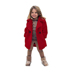 Load image into Gallery viewer, Toddler Kids Coat for 22 Months Baby Boys Girls Outerwear Fleece Children Jacket toddler winter coat toddler clothes for girls toddler girl winter clothes Beige Black Blue Bronze girl's girl children
