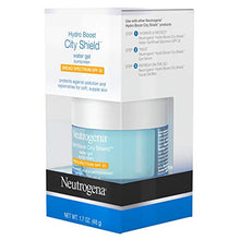Load image into Gallery viewer, Neutrogena Hydro Boost City Shield Water Gel with Hydrating Hyaluronic Acid, Facial Moisturizer with Broad Spectrum SPF 25 Sunscreen, Oil-Free, Alcohol-Free, Non-Comedogenic, 1.7 oz

