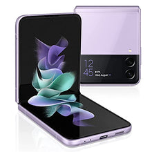 Load image into Gallery viewer, SAMSUNG Galaxy Z Flip 3 5G Factory Unlocked Android Cell Phone US Version Smartphone Flex Mode Intuitive Camera Compact 128GB Storage US Warranty, Lavender (Renewed)
