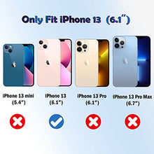Load image into Gallery viewer, QHOHQ 3 Pack Screen Protector Designed for iPhone 13 6.1 Inch with 3 Packs Camera Lens Protector, Ultra HD Full Screen Tempered Glass, 9H Hardness, Scratch Resistant, Easy Install - Case Friendly
