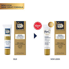 Load image into Gallery viewer, RoC Retinol Correxion Under Eye Cream for Dark Circles &amp; Puffiness, Daily Wrinkle Cream, Anti Aging Line Smoothing Skin Care Treatment, 0.5 oz (Packaging May Vary)
