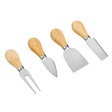 Load image into Gallery viewer, YXChome 4 Cheese Knives Set-Mini Knife, Butter Knife &amp; Fork
