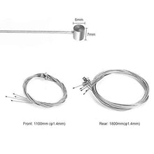 Load image into Gallery viewer, Hyacinth 10PCS Premium Bike Brake Cable, Professional Bicycle Brake line for Mountain and Road, Free for End Caps and End Ferrule
