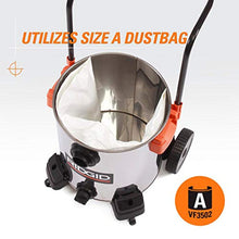 Load image into Gallery viewer, Ridgid Ridgidon WD1956 16 gal. 6.5-Peak HP Stainless Steel Wet Dry Vac
