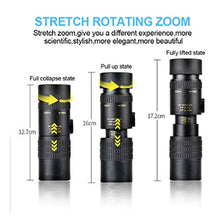 Load image into Gallery viewer, 4K 10-300X40mm Super Telephoto Zoom Monocular Telescope, Owthin monocular telescope,Waterproof Fogproof Monocular with Smartphone Holder &amp; Tripod for Bird Watching Hunting Camping Travelling Hiking
