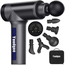 Load image into Gallery viewer, Youdgee Muscle Massage Gun Deep Tissue for Athletes 6 Speeds Levels
