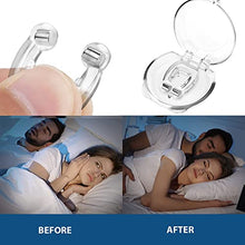 Load image into Gallery viewer, Skyloa Anti Snoring Devices - Silicone Magnetic Anti Snoring Nose Clip, Snore Stopper, Provide Effective Snoring Solution - Comfortable Nasal to Stop Snoring(4 PCS)
