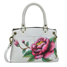 Load image into Gallery viewer, Anna by Anuschka Small Satchel, Peony-Ivory
