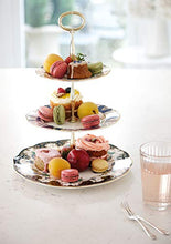 Load image into Gallery viewer, Royal Albert 100 Years 3 Tier Cakestand English Chintz Regency and Duchess, Bone China, Multi-Colour, 27.7 x 27.5 x 6 cm

