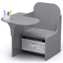 Load image into Gallery viewer, Delta Children MySize Chair Desk with Storage Bin, Grey
