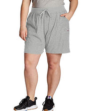 Load image into Gallery viewer, Champion womens Plus Size Jersey Shorts, Black, XX-Large US
