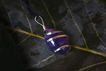 Load image into Gallery viewer, Raw Purple Amethyst Crystal Pendant Necklace –Focus Relax Concentrate Calm Natural Stress Aid Soothe Mind Emotions - Authentic Stone on Silver Plated 18" Chain Real Gemstone Chakra Healing Charm
