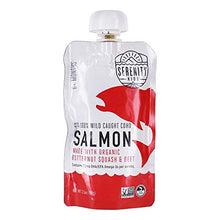 Load image into Gallery viewer, SERENITY KIDS Wild Salmon with Butternut Squash &amp; Beet Baby Food, 3.5 OZ
