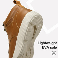 Load image into Gallery viewer, Vostey Men's Chukka Boots Lightweight Casual Boots for Men Fashion Sneaker Boot Ankle Boots(BMY8047 Polished Brown 13)
