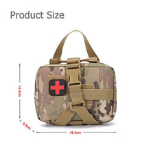 Load image into Gallery viewer, Homiego Tactical Rip Away EMT Pouch Molle IFAK Medical Kit Bag（MCP）
