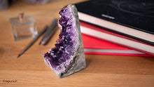 Load image into Gallery viewer, Natural Amethyst (0.5 lb to 1 lb) Crystal Clusters Stone from Uruguay Raw Geode Quartz - Deep Purple Color
