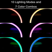 Load image into Gallery viewer, rnairni Extended RGB Gaming Mouse Pad, Extra Large Gaming Mouse Mat for Gamer, Waterproof Office Desktop Mat with 10 Lighting Mode, for PC Computer RGB Keyboard Mouse - 31.5'' x 15in x 4mm(Map)
