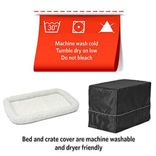 Load image into Gallery viewer, iCrate Dog Crate Starter Kit | 30-Inch Dog Crate Kit Ideal for Medium Dog Breeds (weighing 26 - 40 Pounds) || Includes Dog Crate, Pet Bed, 2 Dog Bowls &amp; Dog Crate Cover
