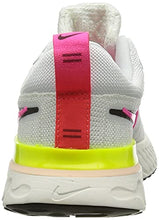 Load image into Gallery viewer, Nike React Infinity Run Flyknit 2 Womens Casual Running Shoe Ct2423-600 (9, White/Black/Sail/Pink Blast, Numeric_9)

