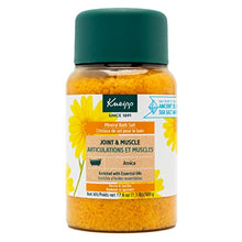 Load image into Gallery viewer, Kneipp Joint &amp; Muscle Mineral Bath Salts With Arnica, Rejuvenate Joints, Muscles, 17.6 Ounces For Up To 10 Baths
