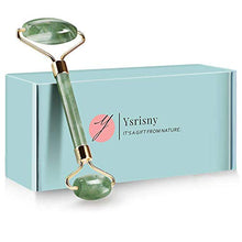 Load image into Gallery viewer, Jade Roller for Face - Facial Massage Tool for Anti Aging Wrinkles and Skin Rejuvenate -100% Natural Jade Stone for Face Eyes (Jade Roller-1pcs)
