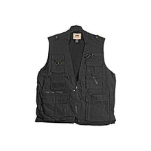 Load image into Gallery viewer, Humvee Safari Travel Vest - Black - 2X-Large
