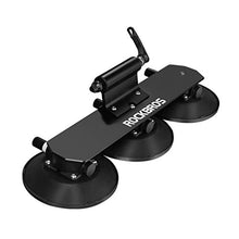 Load image into Gallery viewer, ROCKBROS Rooftop Bike Rack Sucker Quick Release Upright Bike Carrier for Car 1 Bike Black
