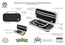Load image into Gallery viewer, PowerA Protection Case for Nintendo Switch or Nintendo Switch Lite - Pokemon: Pikachu Black &amp; Silver, Protective Case, Gaming Case, Console Case - Nintendo Switch
