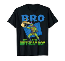 Load image into Gallery viewer, Mademark x Teenage Mutant Ninja Turtles - Leo Brother of the Birthday Boy Pizza Theme Party T-Shirt
