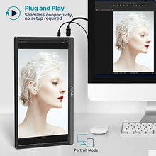Load image into Gallery viewer, 15.6'' Portable Monitor Bundle [Black &amp; Gray] - KYY 1080P FHD USB-C Laptop Monitor HDMI Computer Display HDR IPS Gaming Monitor w/Smart Cover &amp; Dual Speakers, for Laptop PC MAC Phone PS4 Xbox Switch
