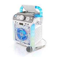 Load image into Gallery viewer, Singing Machine SML682BTW Groove Cube CDG Karaoke System, White, (SML682BTWD)

