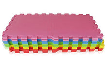 Load image into Gallery viewer, Angels 20 XLarge Foam Mats Toy ideal Gift, Colorful Tiles Multi Use, Create &amp; Build A Safe PLay Area Interlocking Puzzle eva Non-Toxic Floor for Children Toddler Infant Kids Baby Room &amp; Yard Superyard
