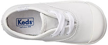 Load image into Gallery viewer, Keds Champion Lace Toe Cap Sneaker (Infant/Toddler),White,1 Infant M
