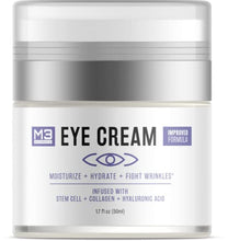 Load image into Gallery viewer, M3 Naturals Anti-Aging Eye Cream for Dark Circles and Puffiness with Collagen, Hyaluronic Acid &amp; Fruit Stem Cell - Fight Eye Bags, Fine Lines, Puffiness, Under Eye &amp; Wrinkles for Men &amp; Women 1.7 oz
