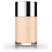 Load image into Gallery viewer, Neutrogena Healthy Skin Liquid Makeup Foundation, Broad Spectrum SPF 20 Sunscreen, Lightweight &amp; Flawless Coverage Foundation with Antioxidant Vitamin E &amp; Feverfew, 40 Nude, 1 fl. oz
