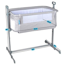 Load image into Gallery viewer, Milliard Bedside Bassinet Side Sleeper/Portable Infant Crib
