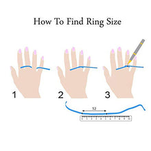 Load image into Gallery viewer, SURYAGEMS Genuine 18K Gold Plated Moonstone Ring for Chakra Healing Round Cabochon Stone Jewelry US 4-13
