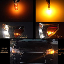 Load image into Gallery viewer, Alla Lighting Xtreme Super Bright 168 194 LED Lights Bulbs Amber Yellow T10 Wedge 3014 18-SMD 12V Car Interior Map Dome Marker Trunk Lights W5W 2825 175
