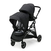 Load image into Gallery viewer, Graco Ready2Grow LX 2.0 Double Stroller Features Bench Seat and Standing Platform Options, Gotham
