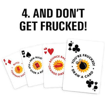 Load image into Gallery viewer, Oh Fruck! A Raucous Card Game That Combines Strategy with Special Rules That Change Every Time You Play.
