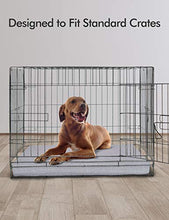 Load image into Gallery viewer, PETLIBRO Dog Bed for Crate, Memory Foam Dog Crate Bed 41” x 29” Large Dog Bed Orthopedic Plush Mattress for Therapeutic Joint&amp;Muscle Relief Removable&amp;Washable Bed Cover with Waterproof Inner Lining
