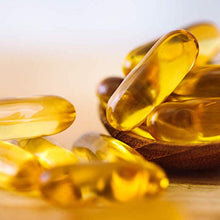 Load image into Gallery viewer, Ocean Blue Omega 3 2100-138 ct - Bonus Bottle 15% More Free - 2100 MGS of DHA EPA DPA per serv - Heart Eye Brain Support - No Fishy Aftertaste - 88% Fish Oil Concentration - Natural Orange Flavor
