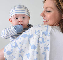 Load image into Gallery viewer, The Peanutshell 23 Piece Essential Layette Gift Set in Blue for Baby Boys, Fits Newborn to 3 Month
