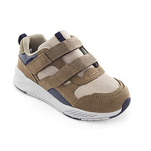 Load image into Gallery viewer, Stride Rite Boy's Made2Play Brighton-Adaptable Athletic Sneaker, Taupe, 1 X-Wide Little Kid

