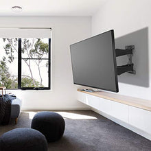 Load image into Gallery viewer, Fleximounts TV Wall Mount Bracket for Most 32-60 Inch Swivel Tilt Full Motion Articulating Long Extension LED LCD Flat Screen VESA 400x400mm
