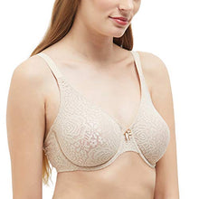 Load image into Gallery viewer, Wacoal Women's 38D Halo Lace underwire bra, Natural Nude
